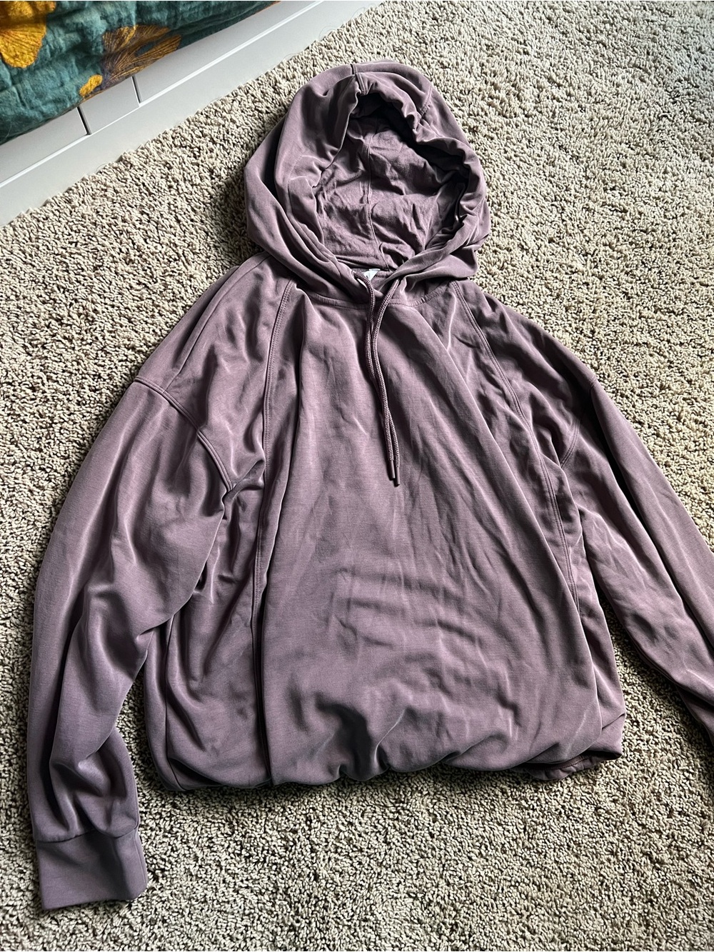 Athleta Mauve Hooded Sweatshirt